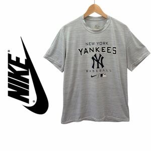 Nike Gray New York Yankees Short Sleeve Tee